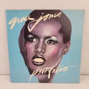 Grace Jones Portfolio Vinyl LP 1977 Island Records ILPS 9470 Disco Pop Gatefold